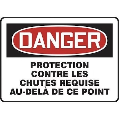 Accuform Radiation & Laser Sign, 10 in H x 14 in W, Aluma-Lite MRAD910XL